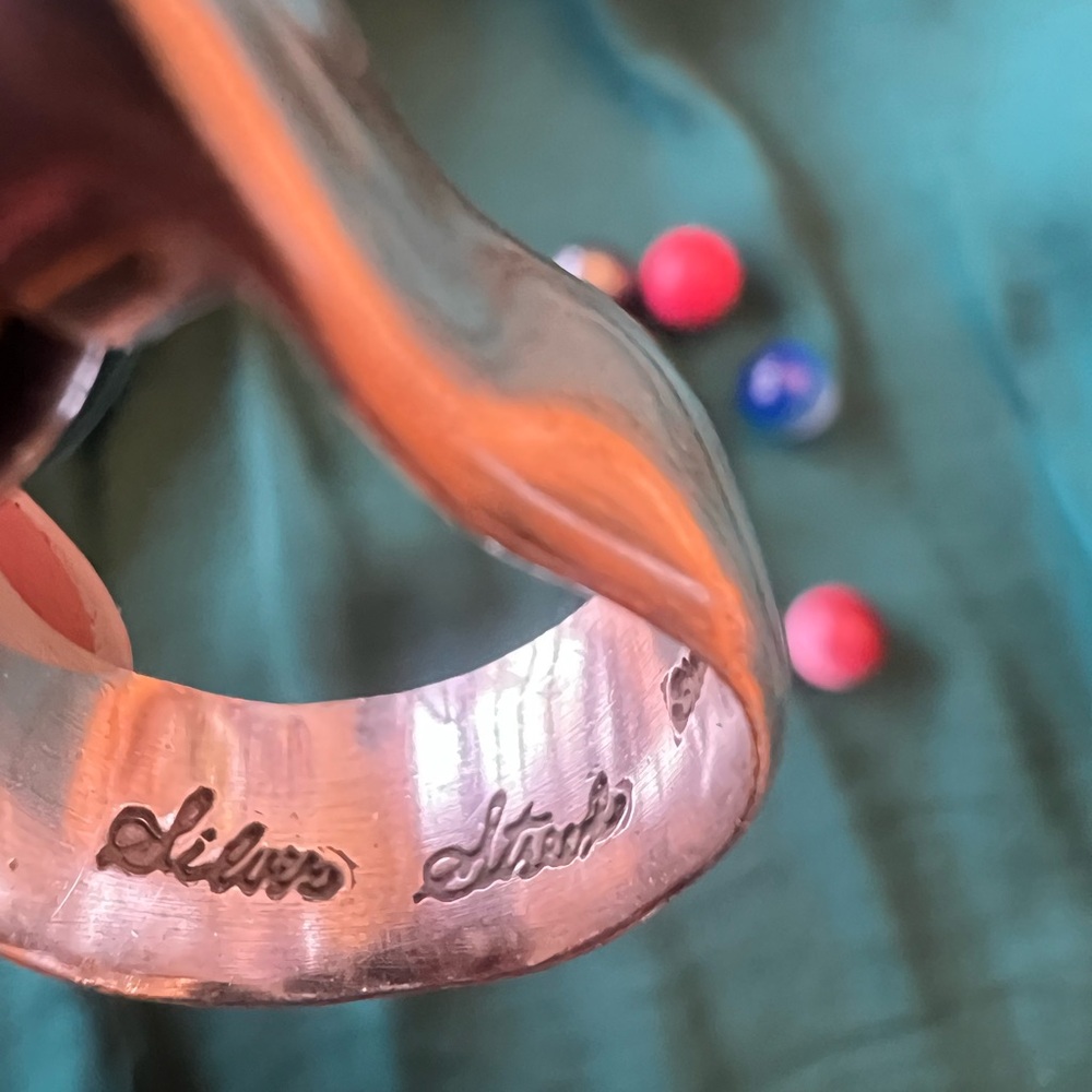 Silver Ring With Colorful Interchangeable Spheres - image 3